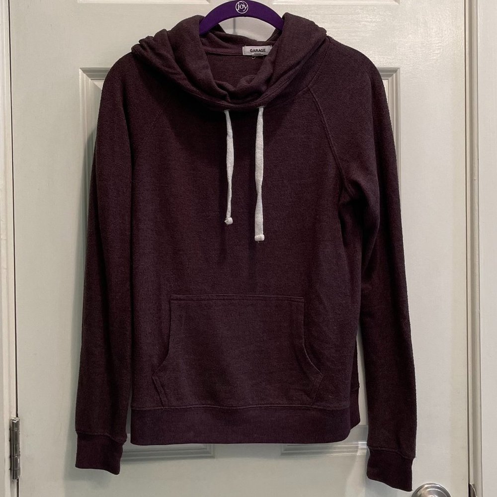 Cowl neck sweatshirt